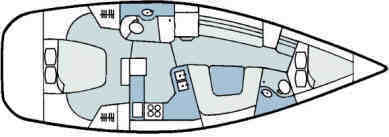 catalina 40 sailboat data